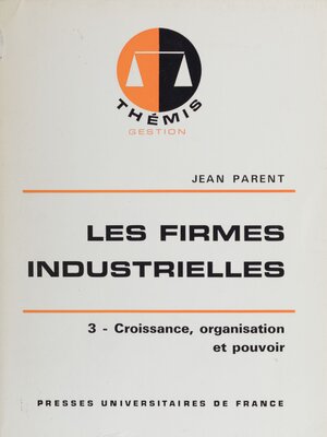 cover image of Les Firmes industrielles, 3